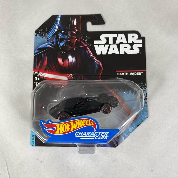 2014 Star Wars Hot Wheels Character Cars - Darth Maul & Darth Vader - Picture 3 of 5